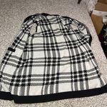 Cato  Women's Plus Size 18W Plaid Long Vest Jacket Black Sleeveless Photo 4