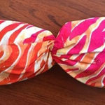 Carmen Marc Valvo Beautiful Summer Hawaiian Style Swim Bra Photo 0