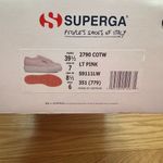 Superga Light Pink Platform Sneakers Size 8.5 Photo 2