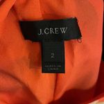 J.Crew Tropical Silk Hibiscus Coral Twist Back Sundress Photo 7