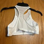Garage  White High-Neck Bralette Photo 2