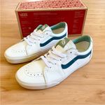 Vans Sk8-low Premium Leather Green Gables Women 10.0 US Mens 8.5 US Photo 1