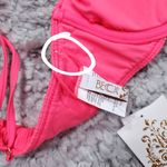 Becca By Rebecca Virtue Moon Ridge Underwire Swim Bikini Top Size Large Pink Photo 6