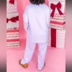 Dear Scarlett Purple Scuba Cozy Loungewear Set from Flaunt Boutique Size XL Photo 3