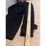 Cato  Pea Coat Womens M Black Blended Wool 4 Button Front Long Sleeve Studded Photo 15