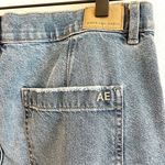 american eagle jeans size 12 Medium Blue 90s Straight Y2K Friends Carpenter Photo 9