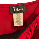 Taboo Y2K Red Spaghetti Strap Mini Dress, Sweetheart Neckline, Size Large Photo 3