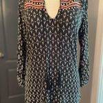Sanctuary Boho Black and White Geometric Patterned Blouse Photo 0