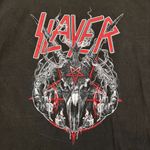 Slayer Demonic Goat Thrash Metal Band Oversized T-Shirt Size Extra Large Photo 1