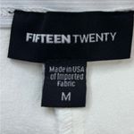 Fifteen Twenty  M Minimalist Wide Leg Pants in White Photo 5