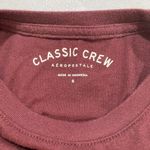Aeropostale California Graphic Tee Size Small | Maroon Classic Crew T-Shirt 1987 Photo 2