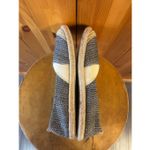 Roxy  "Flora" Slip On Shoes Women's Size 9.5 Charcoal Gray with White Stitching Photo 5