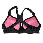 Victoria's Secret PINK  Bra Ultimate Racerback Cut Out Logo Black S Photo 1