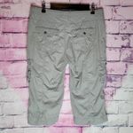 Kuhl 8 GRAY CARGO ADJUSTABLE ROLL TAB LEG CROP CAPRI OUTDOOR PANTS Photo 1