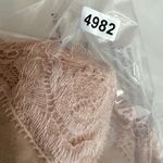 Victoria's Secret Dream Angels Velvet Lace Strapless Bandeau Bra 34C no straps Photo 8