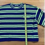 American Vintage  WOMEN'S JUMPER RAXOW PURPLE/YELLOW M/L Photo 5