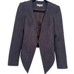James Jeans V Blazer Petite Sueded Mink Photo 0