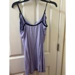 Victoria's Secret 2004 lavender slip night dress with lace and bows L Photo 4