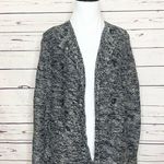 Lucky Brand Gray & Black Double Breasted Pea Coat Cardigan Sweater Size Medium Photo 9