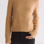 ALC Frank A.L.C. Marco Oversized Wool Alpaca Crewneck Sweater Preppy Sz XL NWT Photo 0