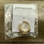 NWT REVOLVE petit moments Ying Yang Heart motif ring Photo 5