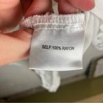 Jane and Delancey  Size Medium Bulldogs Button Down Sleeveless Blouse White Photo 3