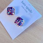 Kate Spade NWT  Multicolor Glitter Earrings Photo 1