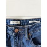 Cleo + Wolf Woman's High Rise Straight Jeans Distressed Medium Wash Size 29 Blue Photo 2