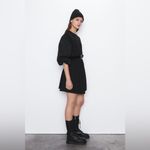 ZARA  Black Puffy Sleeved Dress - S Photo 5