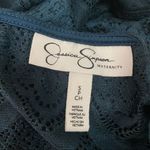 Jessica Simpson Emerald Green Lace MIDI Casual Party Church Small Dress Photo 6