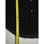 Mandal Bay Women's Black Corduroy Long Sleeve Shirt w/Rein Dancing Size S/M Photo 5