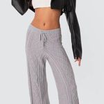 Edikted Cable Knit Sweater Pants  Photo 0