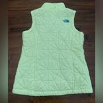 The North Face  Vest Women’s XS Yellow Green Puffer Full Zip Photo 2
