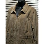 Christopher & Banks  Camel Color Soft Corduroy Long Sleeve Zip Up Jacket‎ Size XL Photo 1
