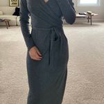 ZARA knit wrap dress. S Photo 10