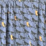 Boden Alicia Goldfinch Dress bird Patterned Dress 8R Blue Size 8 Photo 7