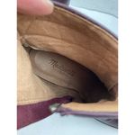 Madewell * Boots Womens 7.5 Lindley Quilted Ankle Wine Burgundy Side Zip Heeled Photo 10