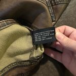 Last Kiss Y2K Brown Leather Cropped Vest Photo 4