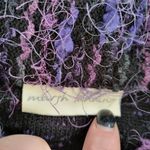 Marsh Landing  Fuzzy Eyelash Cape Style Cardigan Pink and Purple Size Medium Photo 5