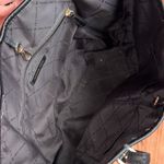 Michael Kors Jet Set Travel Medium Carryall Tote Designer Animal Print Gold Used Photo 2