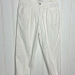 J Brand White Le Baggie Relaxed Fit Pants 762 Photo 10