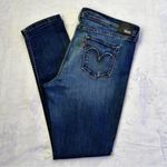 Levi's Demi Curve Low Rise Skinny Medium Wash Size W33 L32 Photo 7