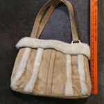 Bath & Body Works NWOT Faux fur purse Photo 0