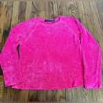 Eagles Eye Plush Crewneck Sweater medium M Pink Photo 9