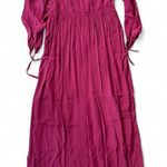 Free People  Red Rouge Embellished Maxi Dress Photo 4