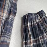 Universal Threads Universal Thread S Plaid Mini Dress Long Sleeved in Blue Photo 9