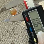 Brand New Natural Opal 9K Solid White Gold Sphere Bezel Settings Earrings/Studs Multiple Photo 10