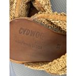 Cydwoq Asia Vintage Handmade Slip on Sandals Camel Size 38 US 8 Tan Photo 7