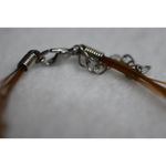 Source Unknown Vintage Victorian Beaded Wire Like New Lobster Claw Clasp Bracelet Photo 2