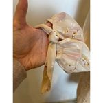 WAYF Cream Off The Shoulder Long Sleeve Floral Print Flowy Tunic Dress L Photo 7